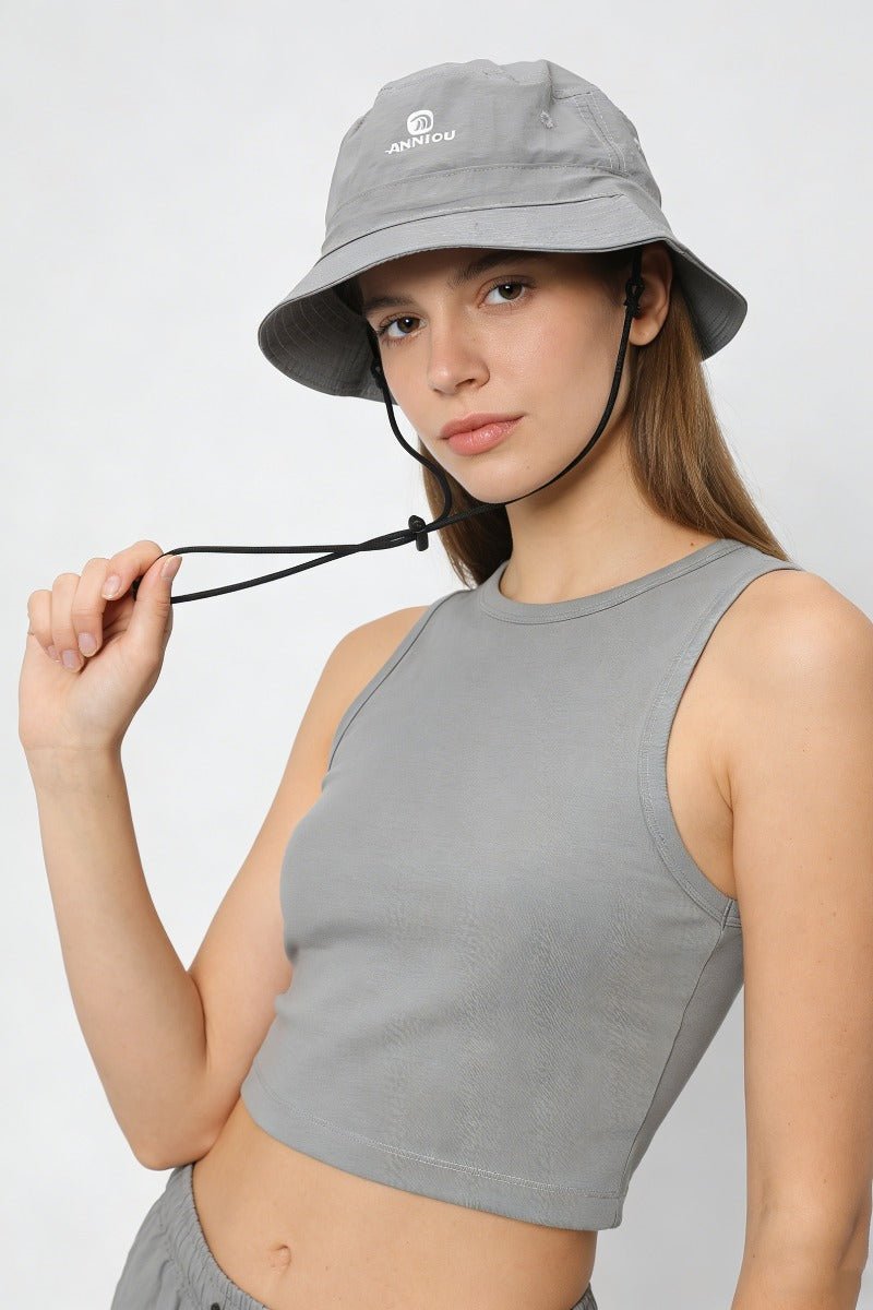 womens light grey bucket hat Sun Bucket Hat UPF 50+ Outdoor UV Sun Protection Hat – Sun Protection  Clothing