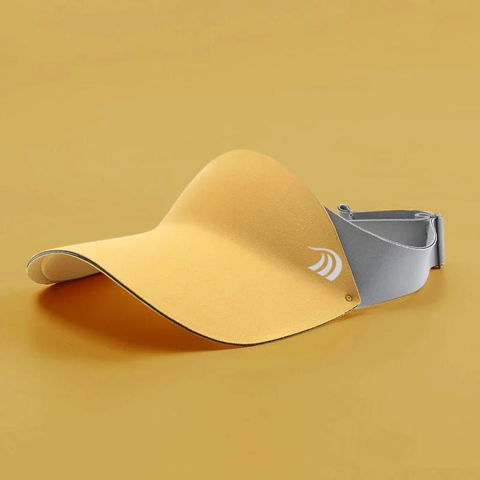 Kids Yellow Foldable Sun Protection Visor