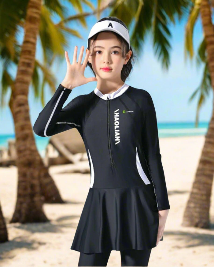 kids all in one swimsuit for girls