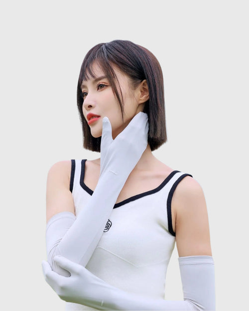 womens UPF50+ Sun Protective Gloves