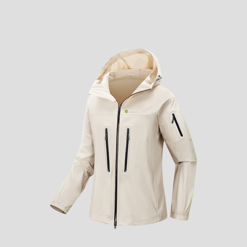 Khaki UPF 100+ Lightweight Cooling Jacket