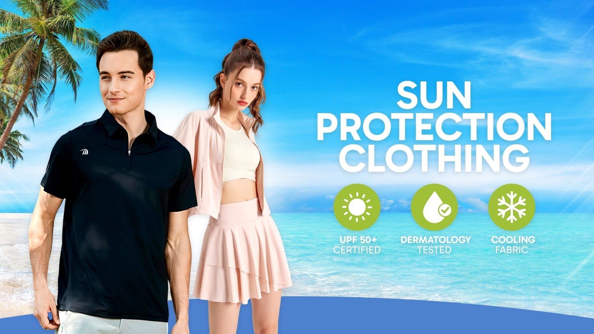 Anniou EN 13758-2 Tested Clothing: Premium Sun Protection - Sun Protection Clothing