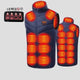 blue 21 Area Heated Gilet