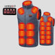 gray 21 Area Heated Gilet