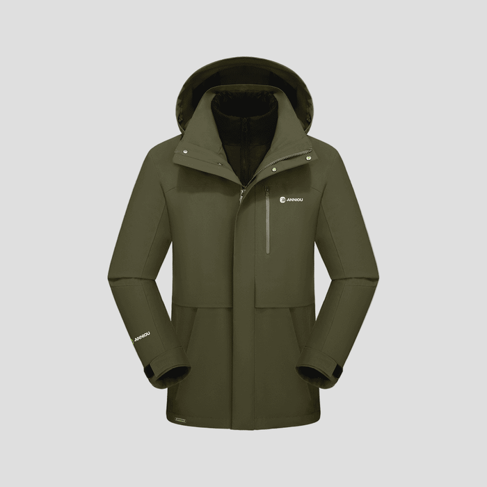 3 in 1 Goose Down Ski Jacket - Sun Protection Clothing