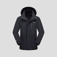 3 in 1 Goose Down Ski Jacket - Sun Protection Clothing