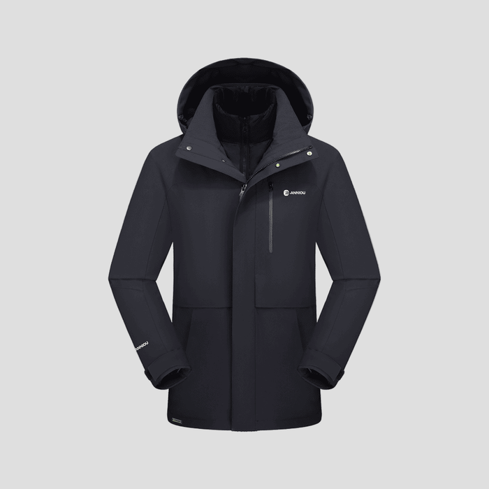 3 in 1 Goose Down Ski Jacket - Sun Protection Clothing