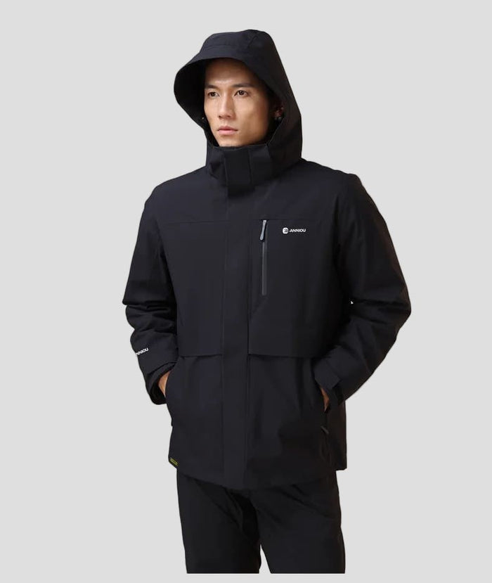 3 in 1 Goose Down Ski Jacket - Sun Protection Clothing