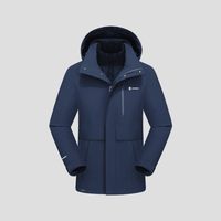 3 in 1 Goose Down Ski Jacket - Sun Protection Clothing