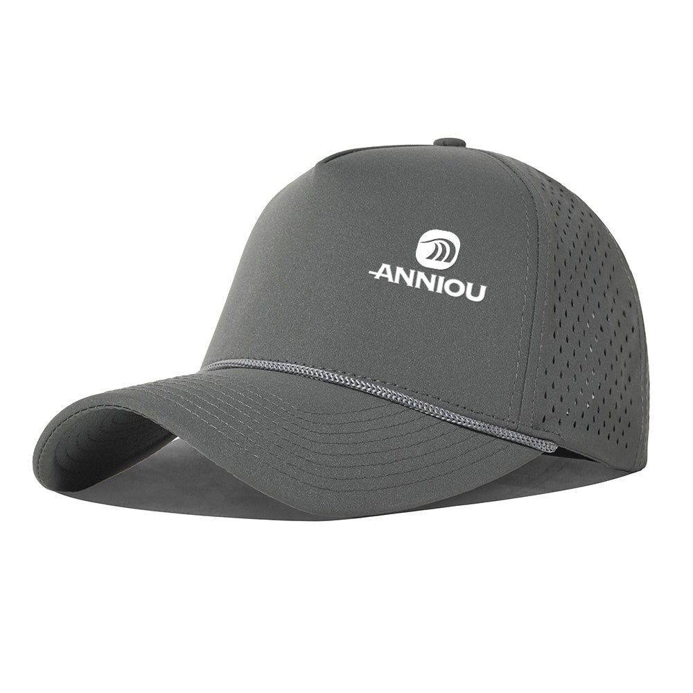 Dark Grey UPF 50+ 5 Panel Baseball Cap