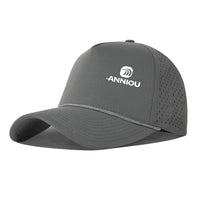Dark Grey UPF 50+ 5 Panel Baseball Cap