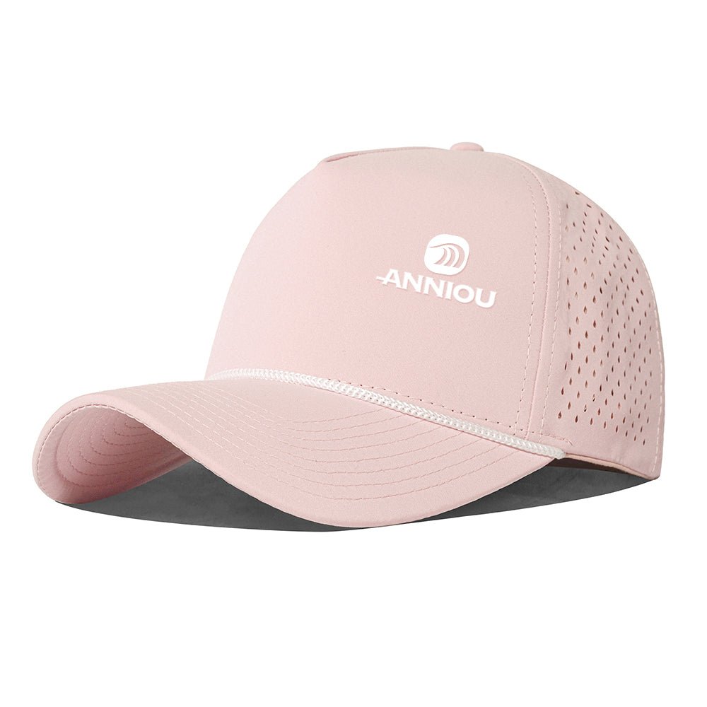 Pink UPF 50+ 5 Panel Baseball Cap