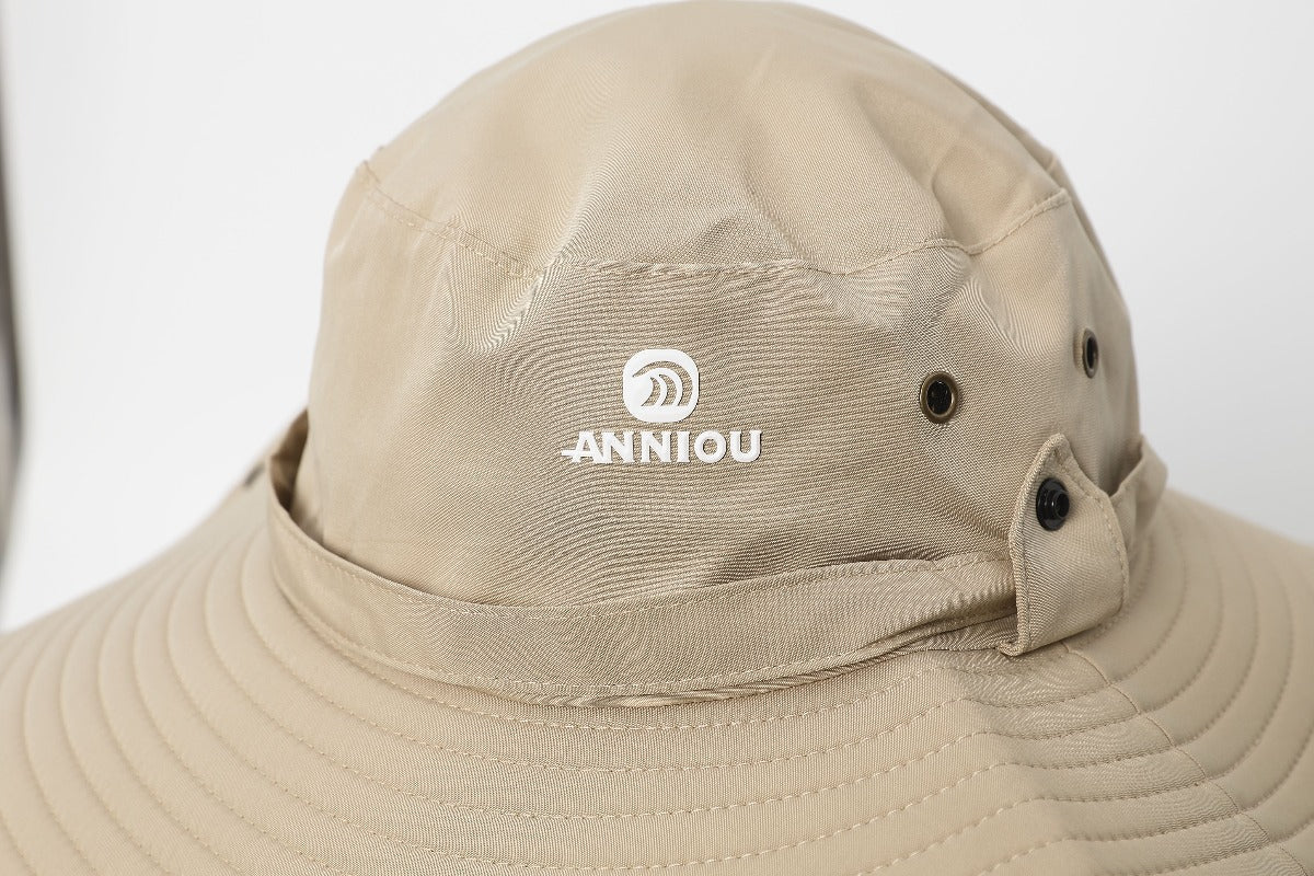 Adjustable wide brim sun hat