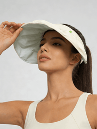 Anniou Beige UV Protection Shell Sun Hat