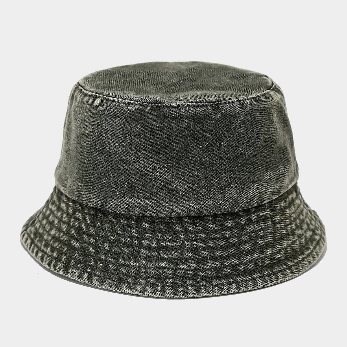 Army Grrn Bucket Hat UPF 50+