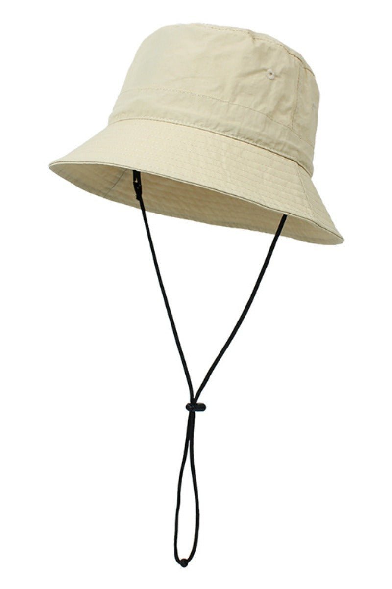 Beige Bucket Hat UPF 50+