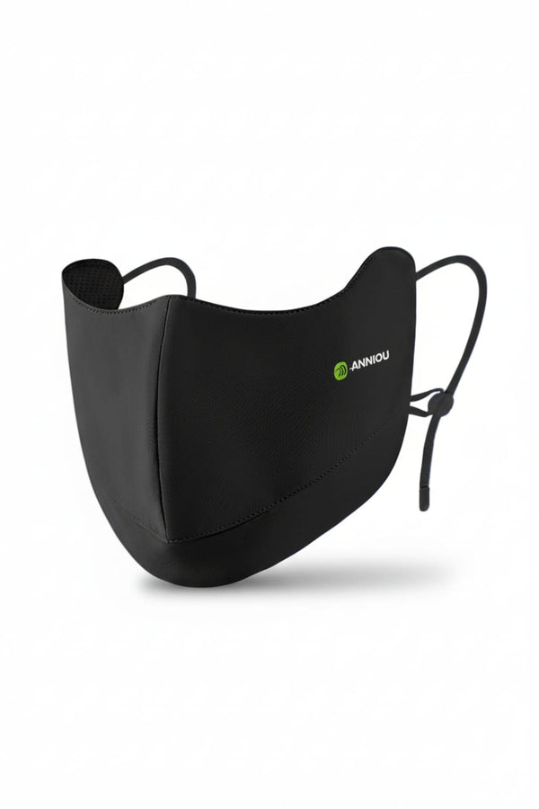 Black Face Mask UPF 100