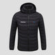 Black Puffer Duck Down Heated Jacket