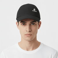 Black Quick-Dry Baseball Cap UPF50+