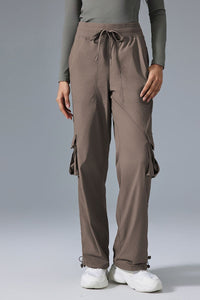 Brown Sun Protection Cargo Pants