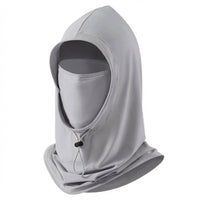 Glacier Gray UV Protection Balaclava Hat