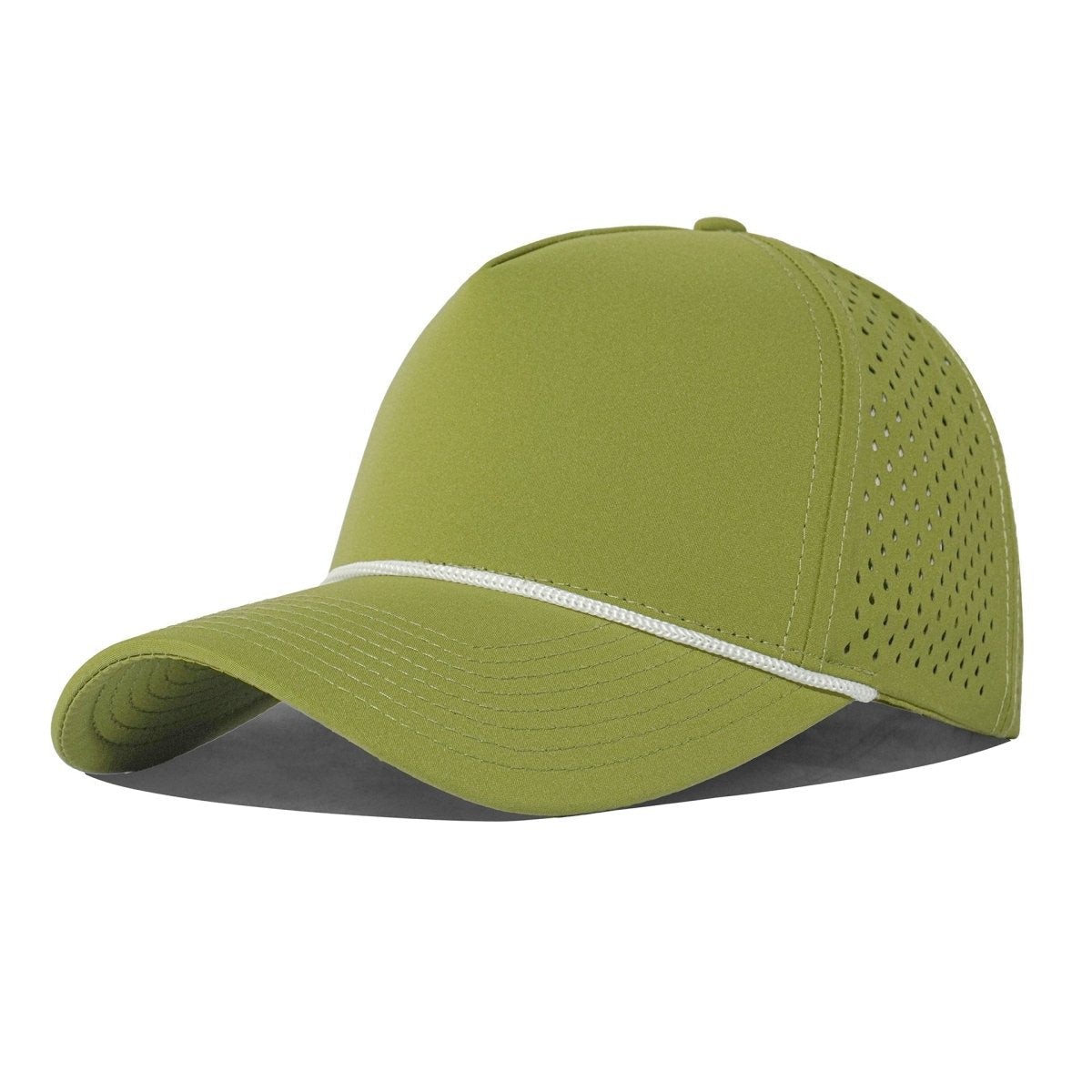 Green 5 Panel Baseball Cap UPF 50+