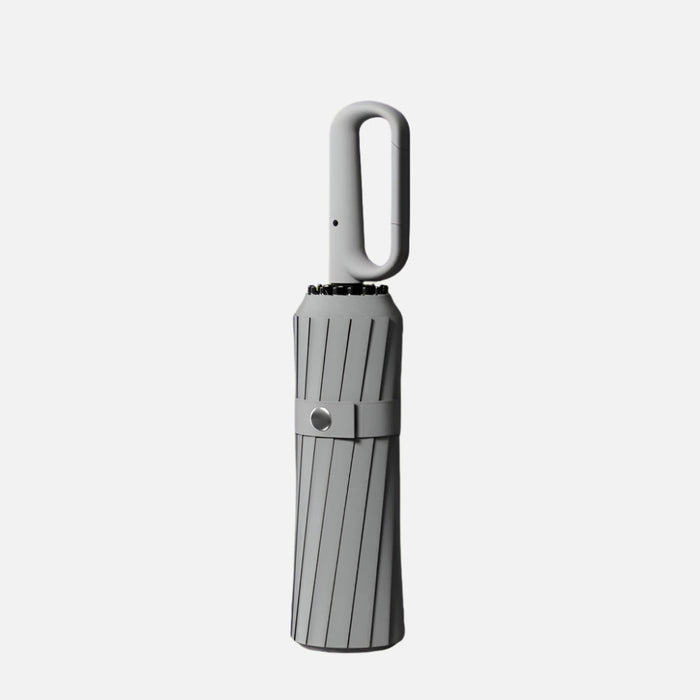 Grey Portable Sunshade Umbrella with Ring Buckle