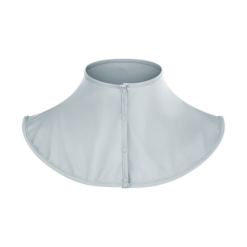 Grey UV Protection Neck Gaiter UPF 50+