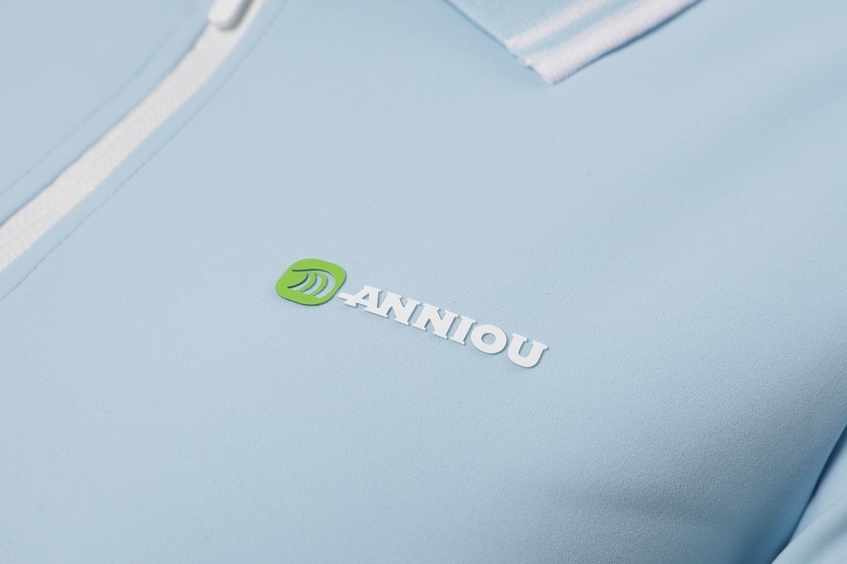 UPF 50+ Colorblock Polo Pickleball Skirt Set - Sun Protection Clothing