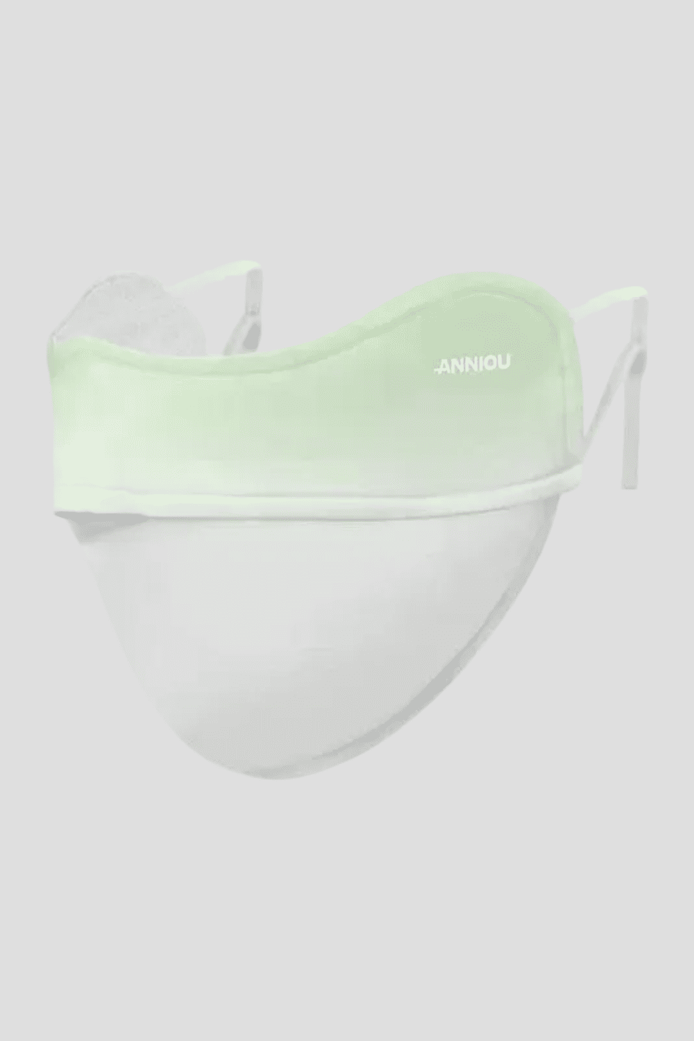 Light Green Blush Sun Protection Face Mask