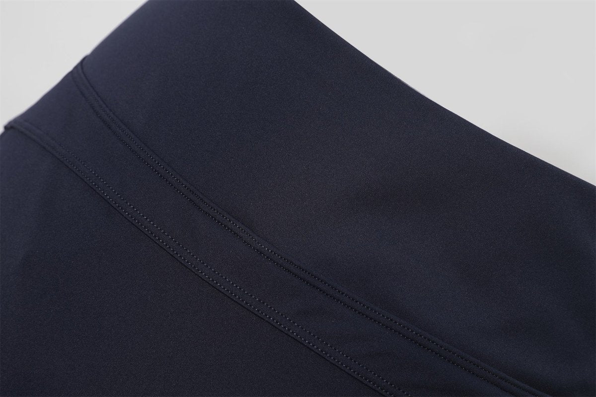 Navy Blue High Waist Pickleball Skort