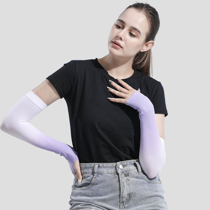 Purple Ombre UPF 50+ Arm Sleeves