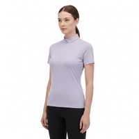 Side of Women's Short Sleeve Golf Polo