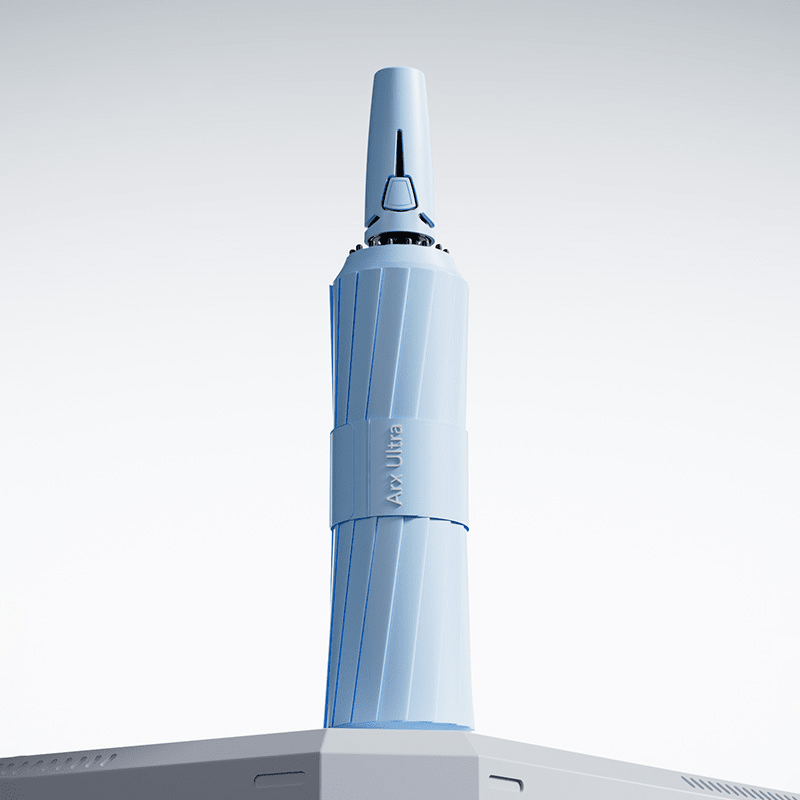 Sky Blue Storm  resistant Automatic Umbrella