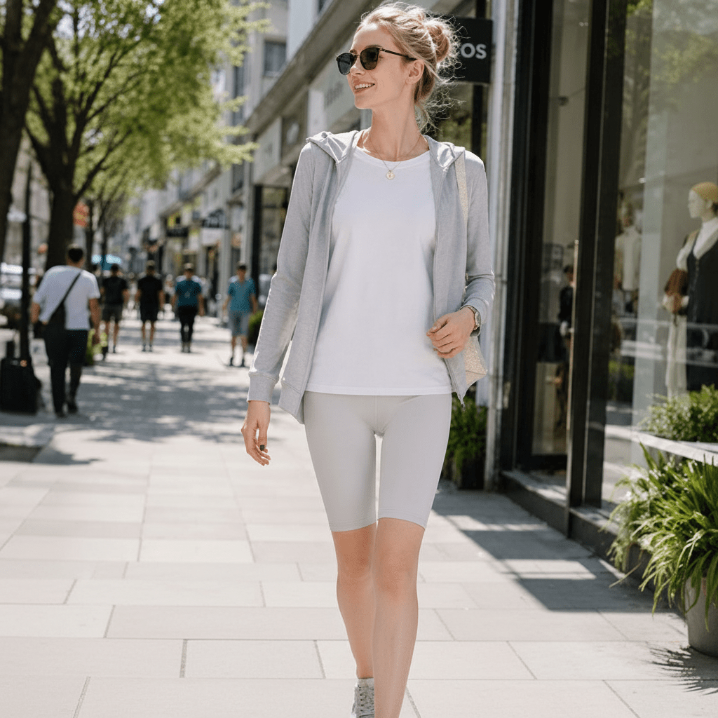 Tummy Control High Waist Gym Shorts