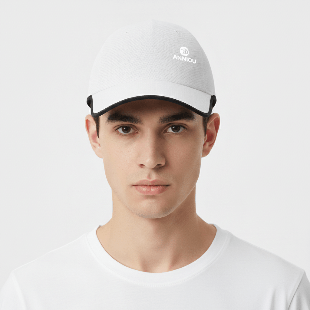 White Quick-Dry Baseball Cap UPF50+