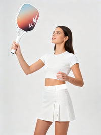 White Quick Dry Golf Skirt