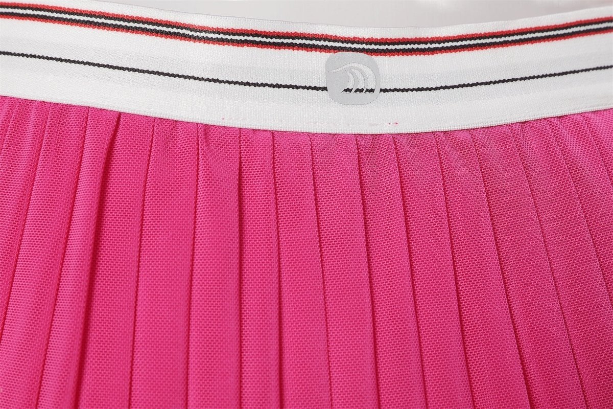 Women Pink Skirt Anniou Logo