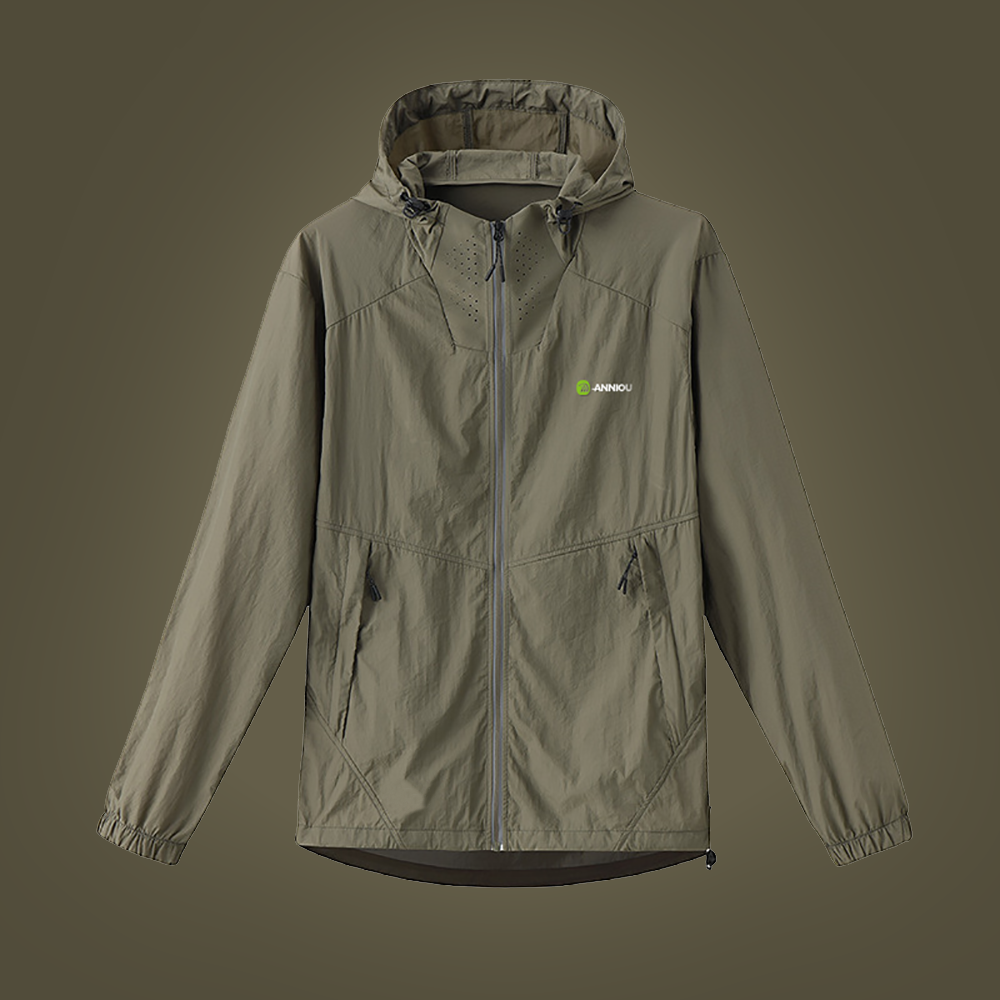 Women's army green UV Protection Lightweight Jacket