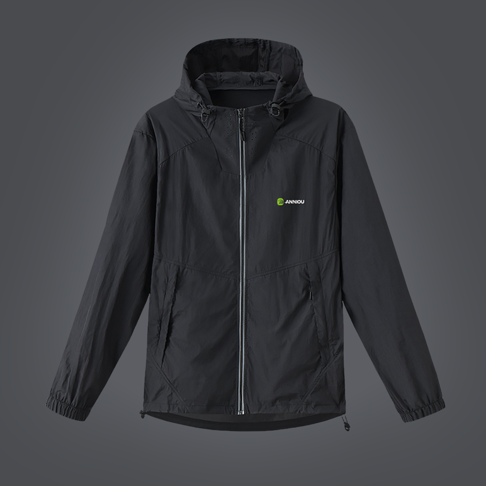 Women's black UV Protection Lightweight Jacket