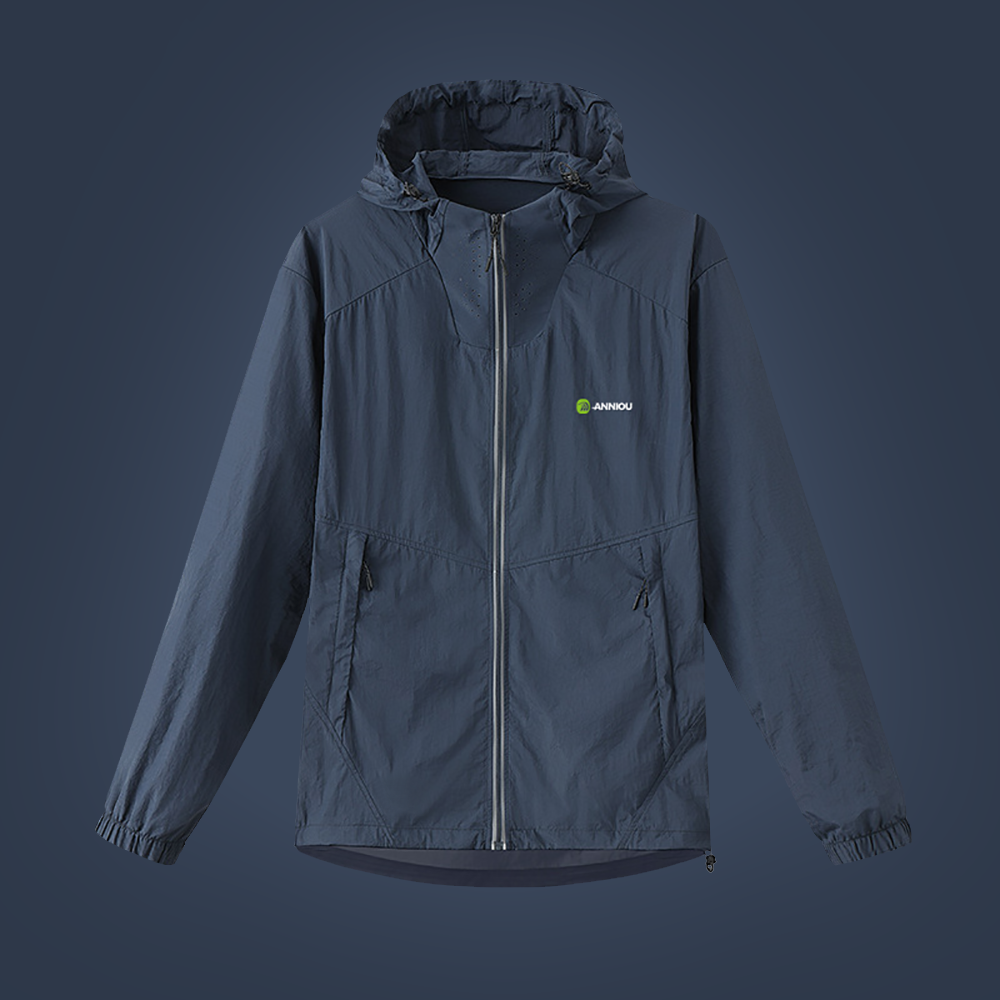 Women's navy UV Protection Lightweight Jacket