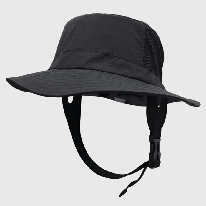 black Adjustable Bucket Hat UPF 50+