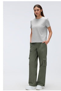 army green quick-drying cargo pant 
