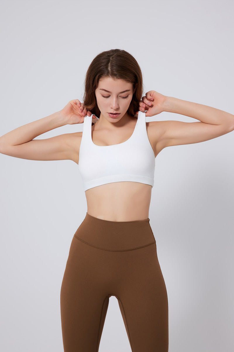 Asymmetric Back Sports Bra - Sun Protection Clothing