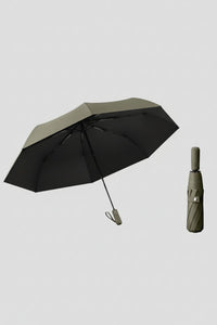 green Automatic Sun Protection Umbrella