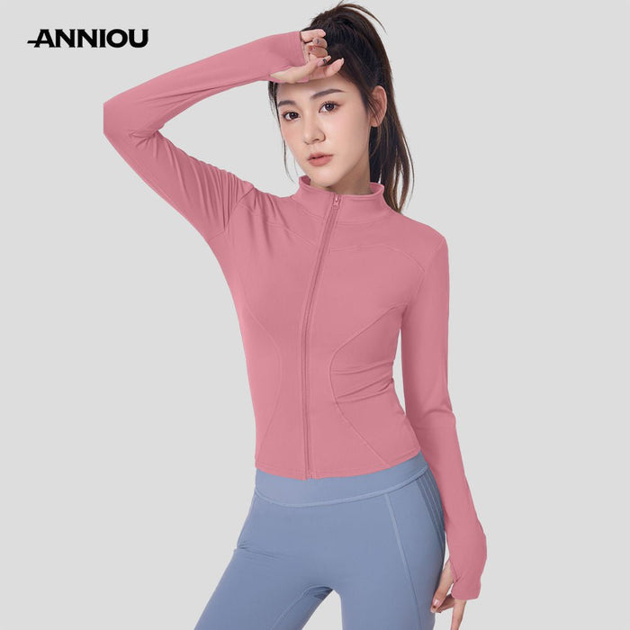 pink Slim Fit UV UPF50+ Sports Jacket  Sun Protection Clothing