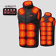 black 21 Area Heated Gilet