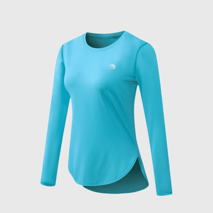blue UPF 50+ Long Sleeve Shirt 