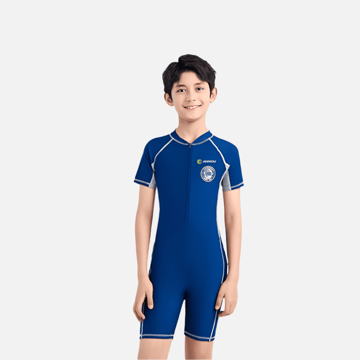 Boy's UPF 50+ One Piece Swimsuit - Sun Protection Clothing