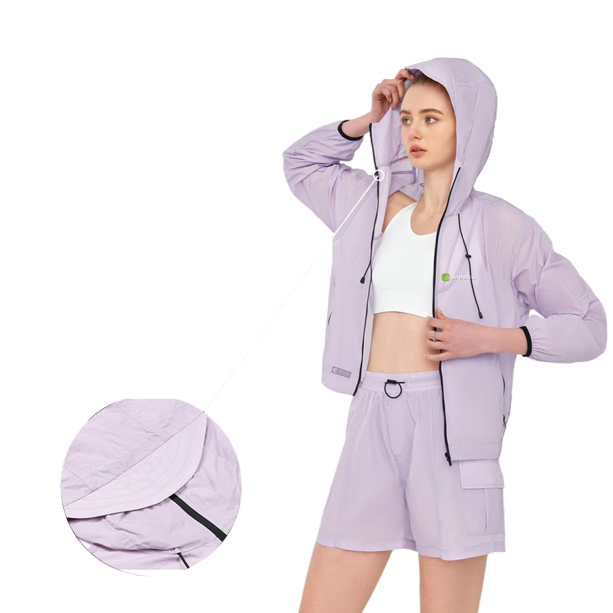 Breathable Training Jacket - Sun Protection Clothing